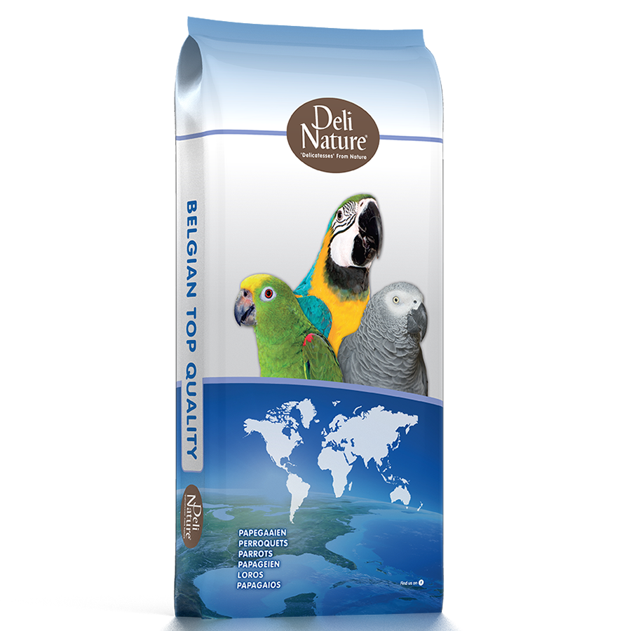 Корм для середніх і великих папуг Deli Nature Tropical Fruit тропічні фрукти на вагу 250 г / Корм для папуги, фото 1