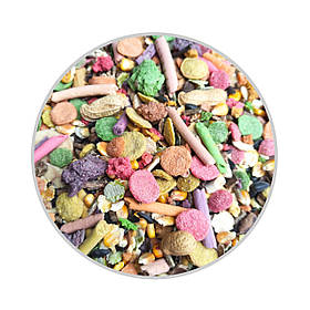 Корм ласощі для Гризунів ZooRay ФРУКТОВЕ МЕНЮ на вагу - 250 г