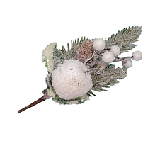 Добавка Новорічна, розмір 17 см (повний розмір 25 см), шт, Різнокольоровий