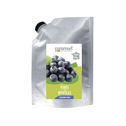 Пюре пастеризоване чорничне Caraman 1 кг, фото 1
