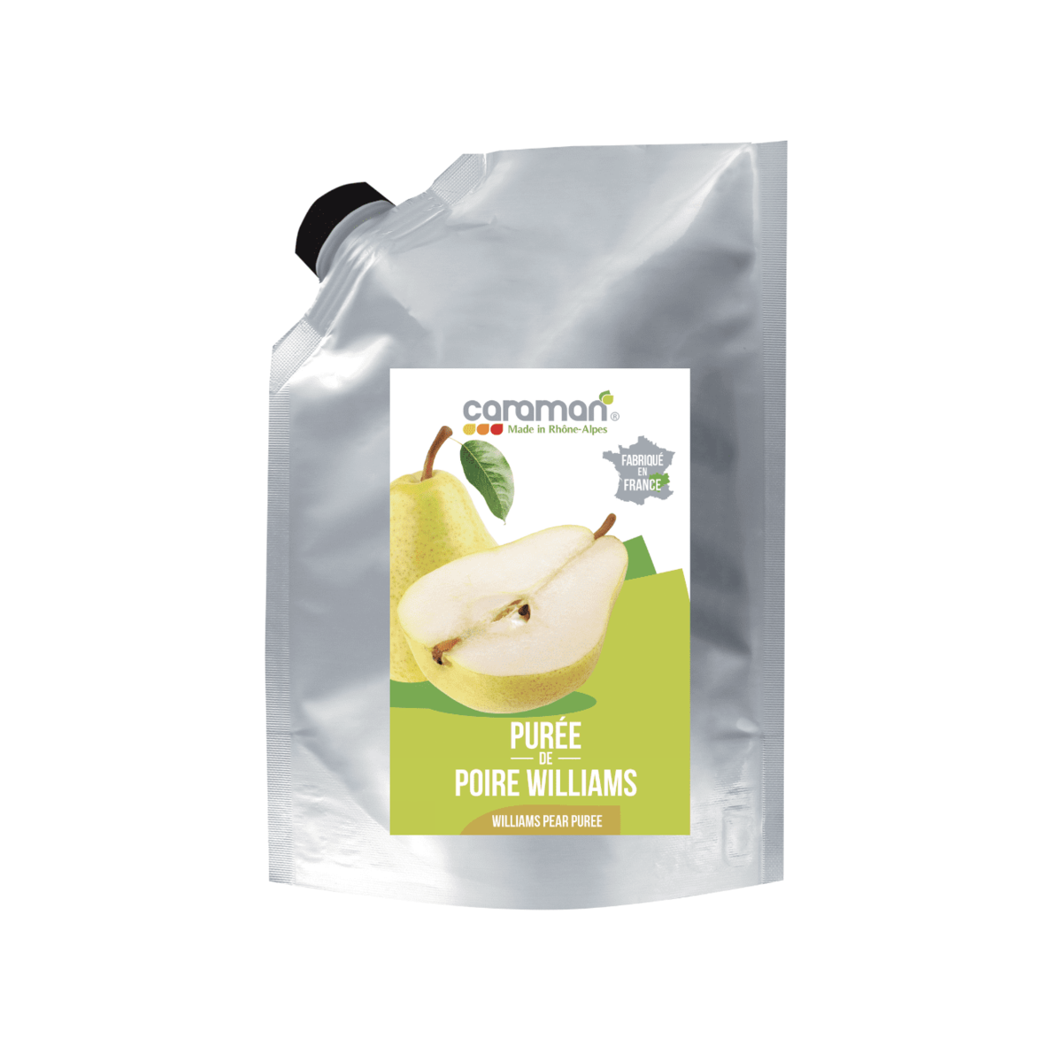 Пюре пастеризоване грушеве Вільямс Caraman 1 кг