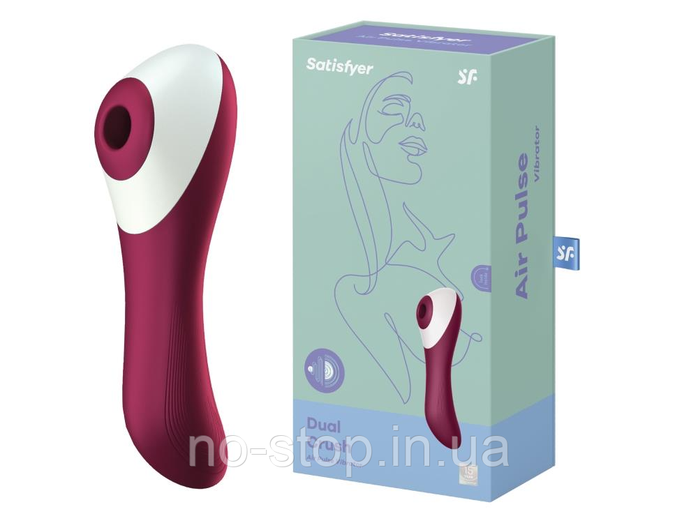 Вакуумний стимулятор Satisfyer Dual Crush, фото 1