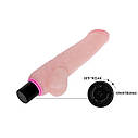 Вібратор BAILE The Realistic Cock Multispeed Vibrations, фото 3