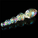 Скляний фалоімітатор DILDO GLOW-IN-THE-DARK TWILIGHT GLEAM GLASS, фото 6