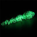 Скляний фалоімітатор DILDO GLOW-IN-THE-DARK TWILIGHT GLEAM GLASS, фото 8