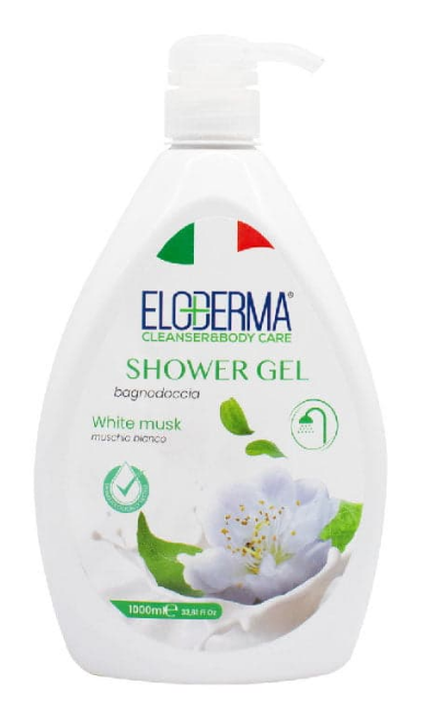 Гель для душу Eloderma Білий Мускус 1000 мл 8059602243768