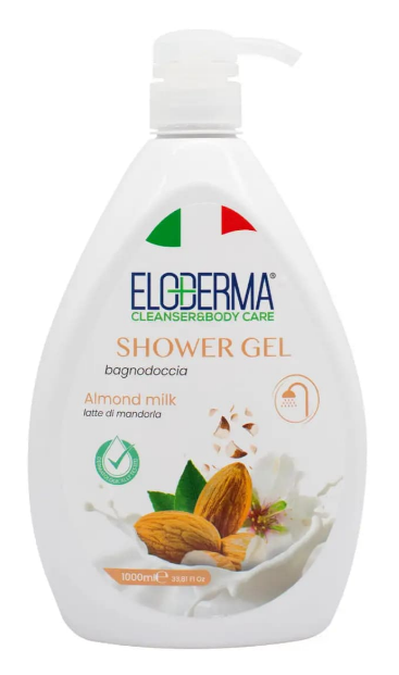 Гель для душу Eloderma Мігдаль 1000 мл 8059602243751
