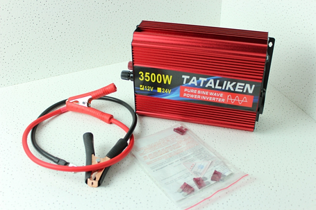 Перетворювач напруги TATALIKEN 3500W 12V на 220V ЧИСТИЙ СИНУС ІНВЕРТОР, фото 2