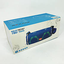 Акумуляторна переносна колонка TG642, Bluetooth колонка для гарної музики, Bluetooth колонка UL-261 для вулиці, фото 5