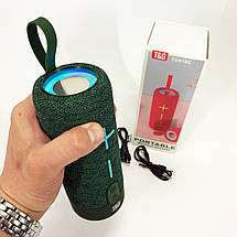 Колонка для музики TG619C, Портативна колонка з Bluetooth, Bluetooth колонка WU-147 з підсвічуванням, фото 4