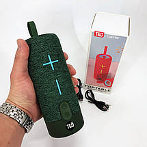 Колонка для музики TG619C, Портативна колонка з Bluetooth, Bluetooth колонка WU-147 з підсвічуванням, фото 6