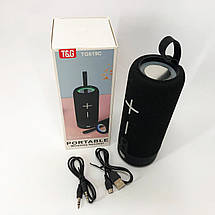 Bluetooth колонка TG619C / Bluetooth колонка для гарної музики / Портативна DW-187 блютус колонка, фото 3