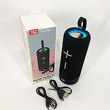 Bluetooth колонка TG619C / Bluetooth колонка для гарної музики / Портативна DW-187 блютус колонка, фото 4
