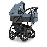 Коляска 3 в 1 Verdi Sonic Plus 16 9023-VSP-16 синій чорний, фото 2