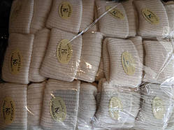 Вовняні шкарпетки молочного кольору для жінок