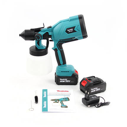 Акумуляторний фарбопульт Makita JK-SG1 (36V, 6AH) АКБ фарбопульт з регулюванням ширини Макіта, фото 1