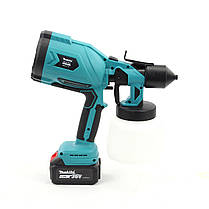 Акумуляторний фарбопульт Makita JK-SG1 (36V, 6AH) АКБ фарбопульт з регулюванням ширини Макіта, фото 3