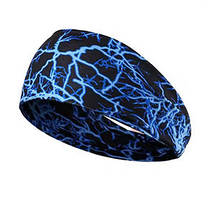 Спортивна пов'язка чоловіча на голову Блискавки