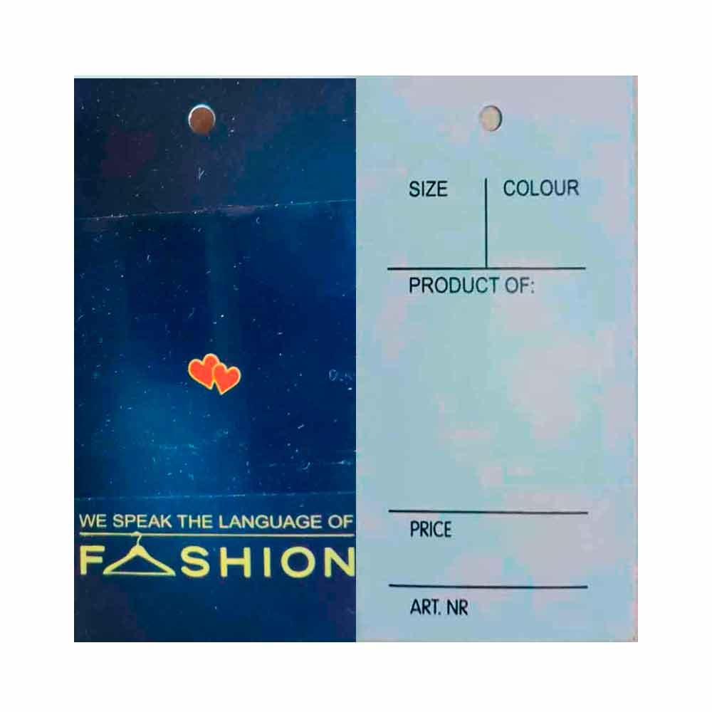 Бірки Етикетки паперові для одягу 1000 шт, фото 1