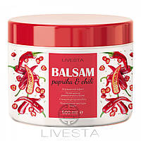 Бальзам с экстрактом красного перца и перца чили LIVESTA, 500 мл новый дизайн