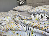 Постільна білизна ранфорс-жатка Графіка мікс, фото 2