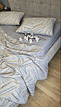 Постільна білизна ранфорс-жатка Графіка мікс, фото 6