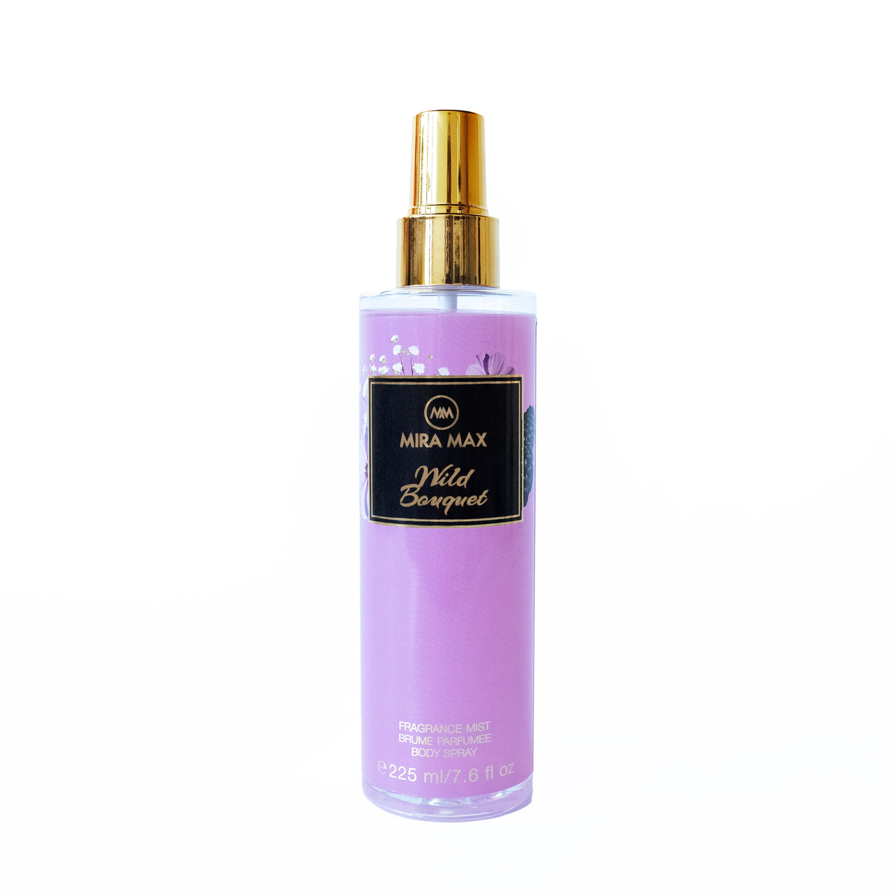 Аромаспрей для тіла "WILD BOUQUET" Mira Max 225 мл ( аромат схожийVictoria’s Secret Wild Berry Bouquet), фото 1