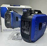 Генератор інверторний 2 кВт мідна обмотка 4-тактний Sheppach 2500i, фото 2