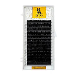 Вії Alias чорні 16 ліній Mix L 0.05, 7-13 мм