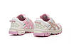 Жіночі кросівки Asics Gel-Kahana 8 White Pink Рожеві з білим Взуття Асікс Гель Кахана 8 повсякденні шкіра текстиль демісезон, фото 7