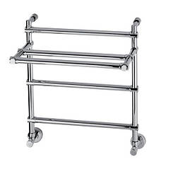 Латунна сушарка для рушників з полицею 530x628 Margaroli SOLE 455