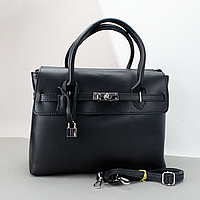 Сумка жіноча шкіряна Virginia Conti 03542 велика чорна