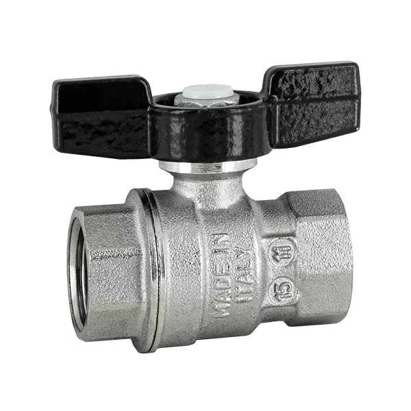 Кран кульовий Officine Rigamonti Aurea PN35 3/4" вн.-вн., метелик (1110.020)