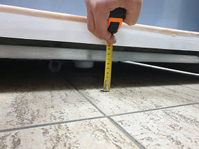 Душовий бокс Veronis BN 6 28 GR L 100х85х220 см на низькому піддоні з гідромасажем прозоре скло, фото 5