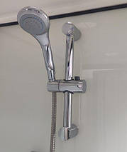 Душовий бокс VERONIS BN 812 120х80х215 см на низькому піддоні прозоре скло розсувні двері, фото 5