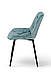 Стілець Прадо (Чорний/Аквамарин), фото 3