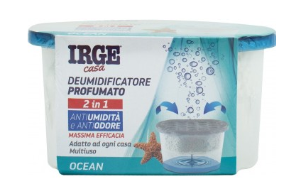 Поглинач запаху і вологи Irge 2 in 1 Ocean 400 мл 8021723032903