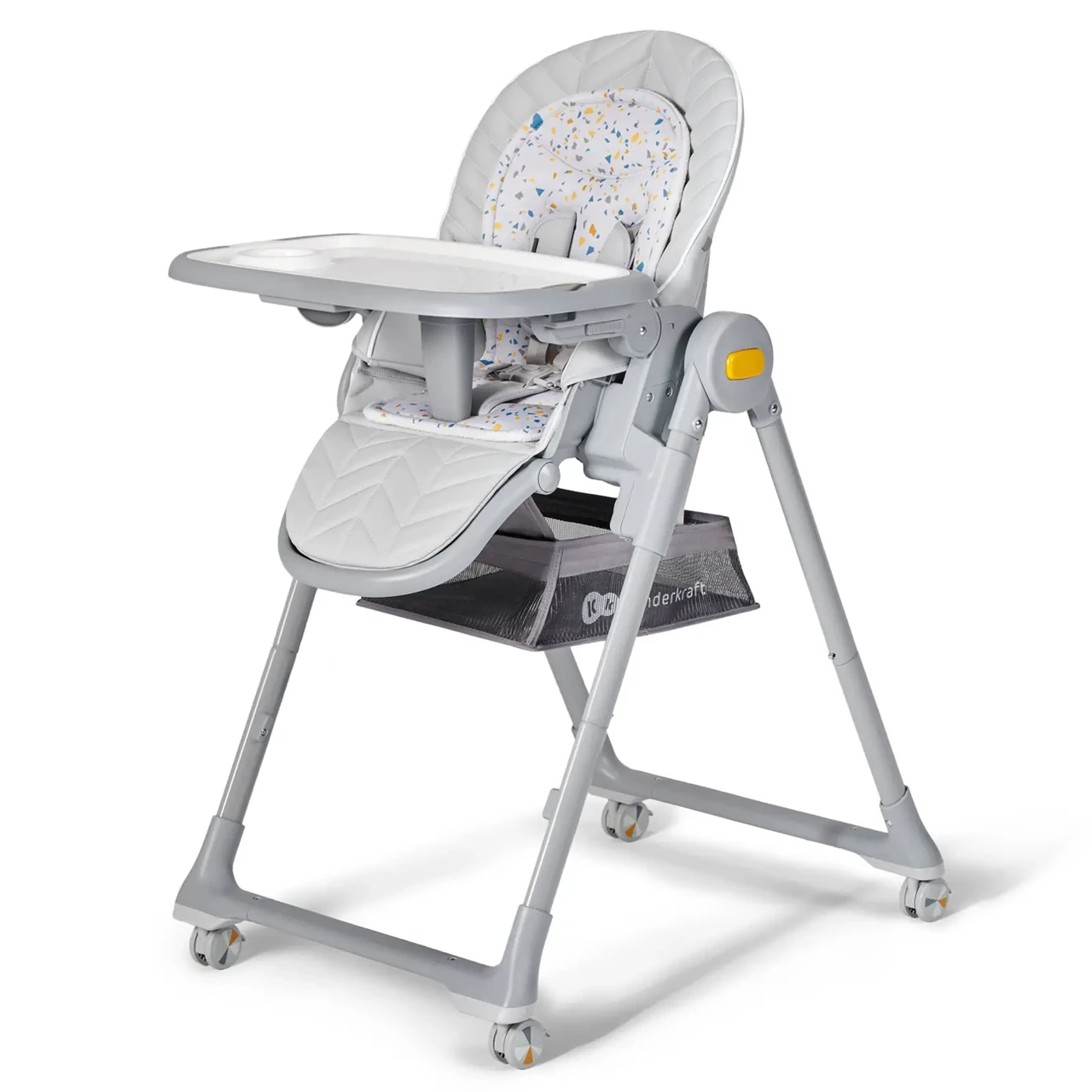 Стільчик для годування Kinderkraft Lastree Gray KHLAST00GRY0000 Стільчик-гойдалка, шезлонг, фото 1