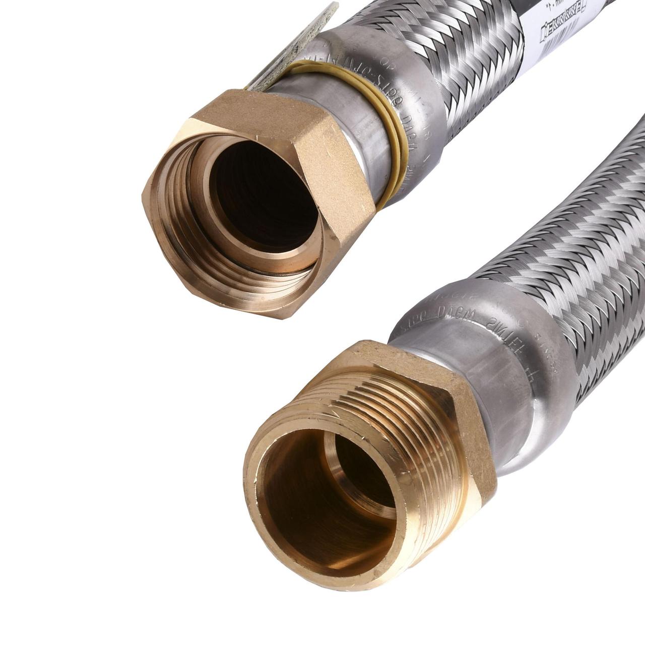 Шланг антивібраційний прямий TUCAI EXTRA TWIST 1" 0,5м. RIVER MG-1-500 204741
