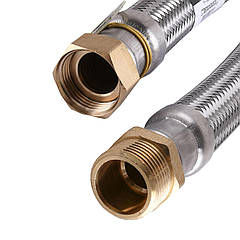 Шланг антивібраційний TUCAI RIVER MG-1-800 EXTRA TWIST 1' 0,8 м