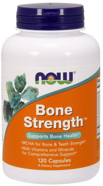 Вітаміни для кісток, зубів і суглобів NOW Bone Strenght 120 капсул