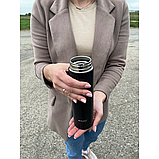 Термокружка 500 мл з індикацією температури, ситечком та LED дисплеєм, термос із термометром, фото 9