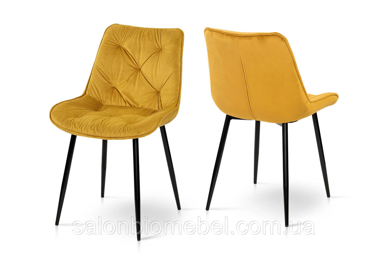 Стілець Прадо (Чорний/Карі, фото 1