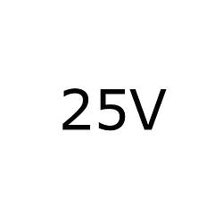 25V