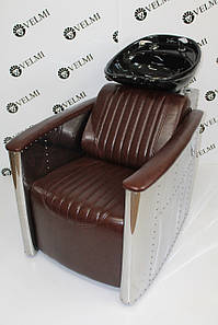 Перукарська мийка Infinity Lux крісло-мийка для перукарень VM2021