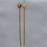 Золоті сережки 585 проби Ukr-Gold.com