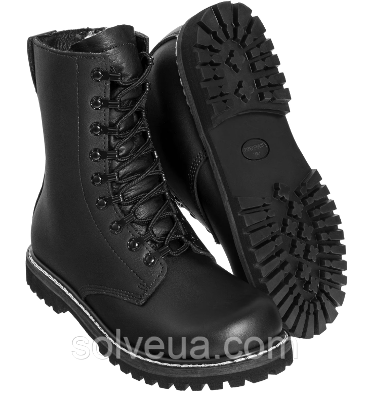 Ботинки Mil-Tec Military Jumper Bundeswehr bw Warmed Black 12814000.solve 40, фото 1