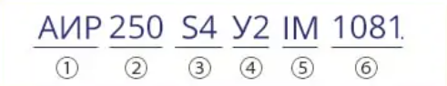 Трифазний електродвигун купить в Україні АИР250S4