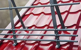 Кровільна огорожа з функцією снігозатримання