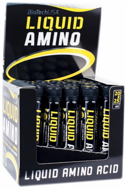 Амінокислоти BioTech Nitron Liquid Amino 20 x 25 мл Апельсин
